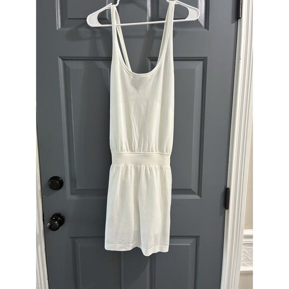 Lululemon Flex On Court Dress Sizes 12 White Tennis - Picture 3 of 9